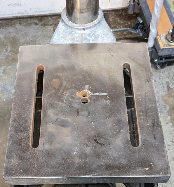 Vintage Buffalo Forge # 15 drill press swivel table 11170 2 3/4 column fit Delta