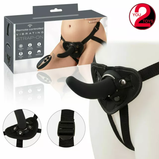 you2toys RC Vibrating Strap-On Harness Imbracatura con Vibratore Telecomando Toy