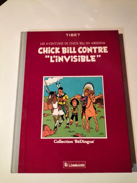 Bd 1983 Chick Bill Contre L Invisible Par Tibet Bedingue Lombard (O841)