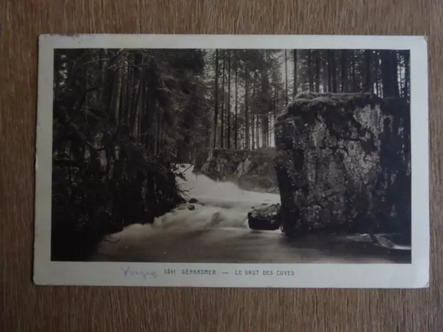 cpa gerardmer,le saut des cuves