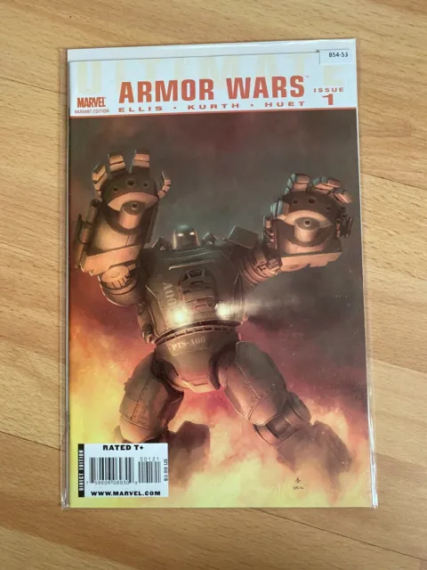 Armor Wars 1 Variant Edition - high Grade Comic Book - B54-53