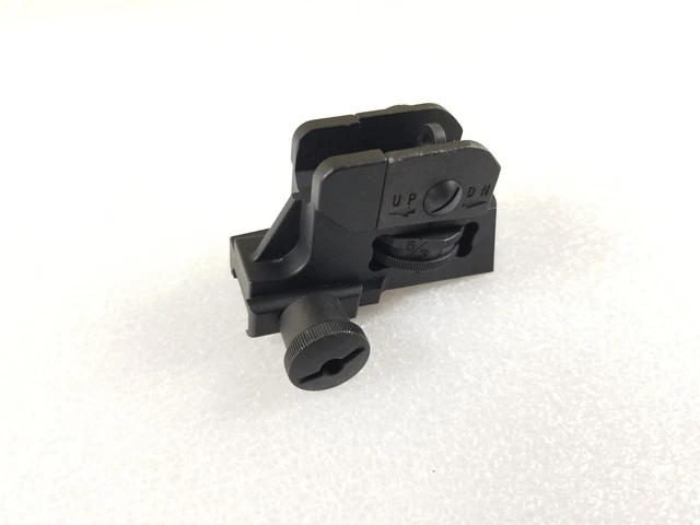 KWA Universal Rear Sight for Airsoft AGE (Type D -- Toolless)