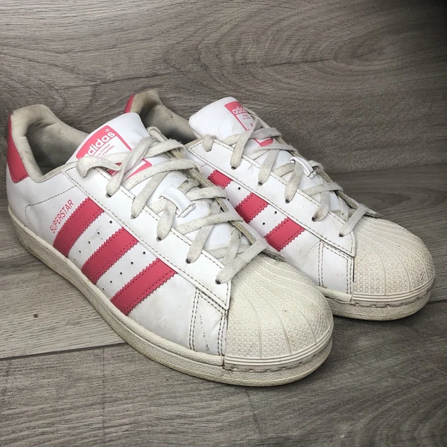 Adidas superstar pink clearance size 6
