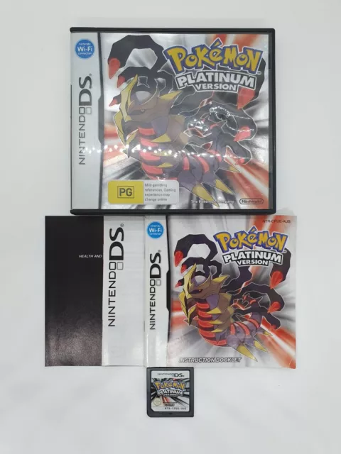 Pokemon Platinum - CIB AUS PAL - Genuine - Nintendo DS