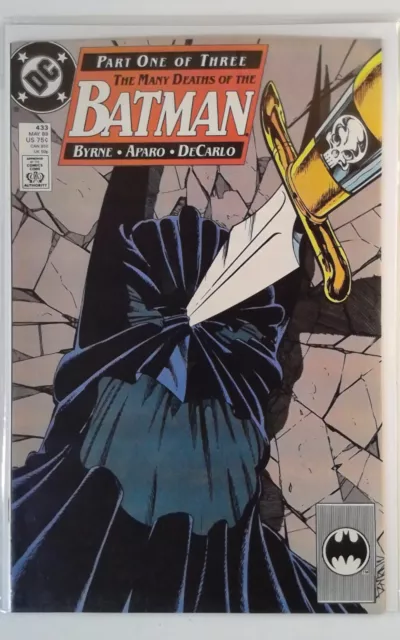 Batman #433 (1989) DC Comics 9.2 NM- Comic Book