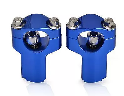 28,6 mm Collier de guidon 52 mm Risers Bar Mount en bleu pour KTM Gas Gas BETA H