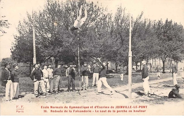 94. n° 104100 .joinville le bridge . normal school of gymnastics and fencing.