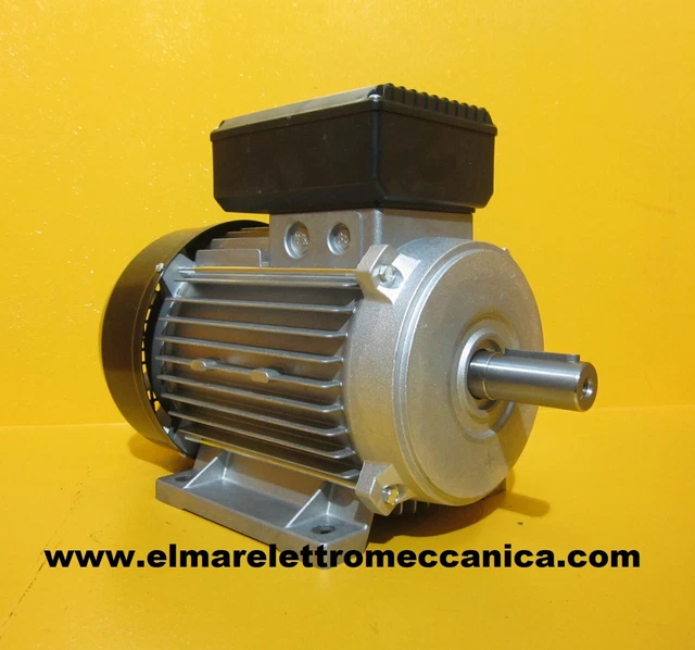Motor Eléctrico Monofásico 2 HP (1,5 KW) 2800 Rpm Con Base B3 - Ideal Para Compresor O Maquinaria