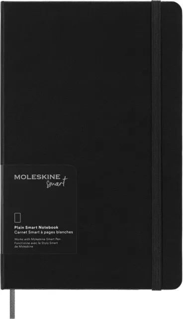 Moleskine Smart Notebook, Smart Writing System, Smart Notebook with Hard Cover,