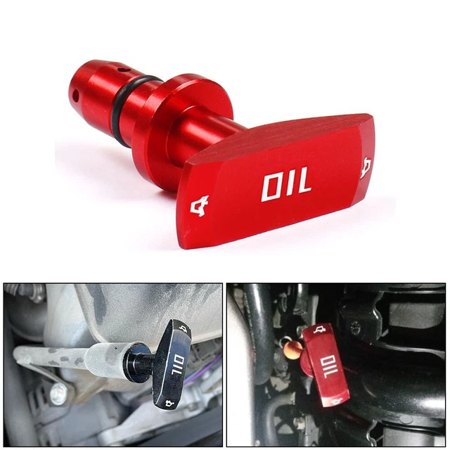 Maniglia 11 mm manico bastoncino olio auto rosso nuovissimo GT V8 GT500 alta qualità