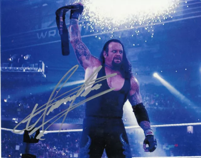 The Undertaker 8.5x11 Signed Photo Reprint