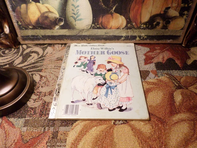 Mother Goose (Little Golden Book) 1961 Eloise Wilkins Vintage Hardcover