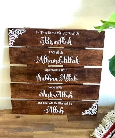 Wooden Customised personalised Hanging Decorative/Home Entry Decor Sign