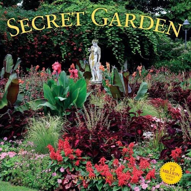 SECRET GARDEN WALL Calendar 2024 A Meditative Calendar That Unites the
