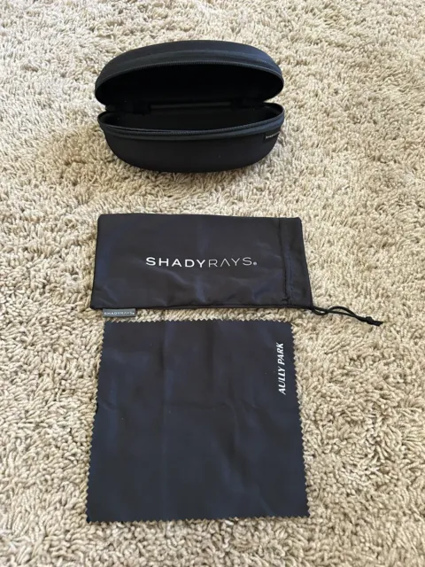 SHADYRAYS Sunglass ZIP CASE REPLACEMENT ONLY Sun Glasses Bag Q22