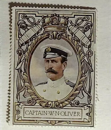 WW1 Lord Roberts Memorial Fund - Poster Stamps - Captain WN Oliver