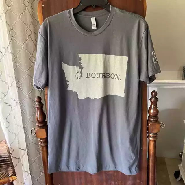New! Adult medium bourbon T-shirt