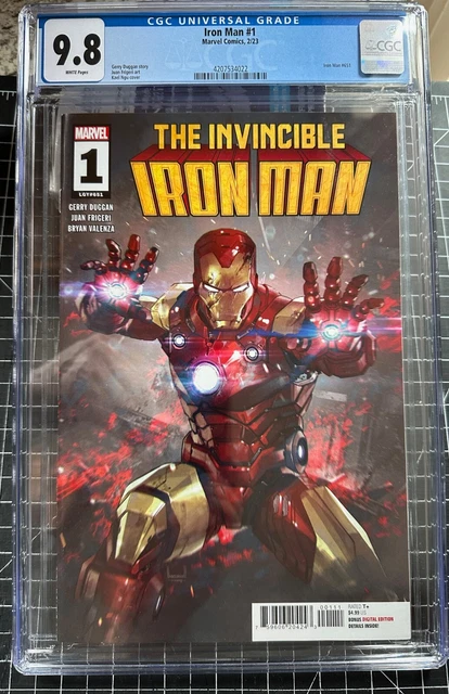 Marvel INVINCIBLE IRON MAN #1 2023 CGC 9.8