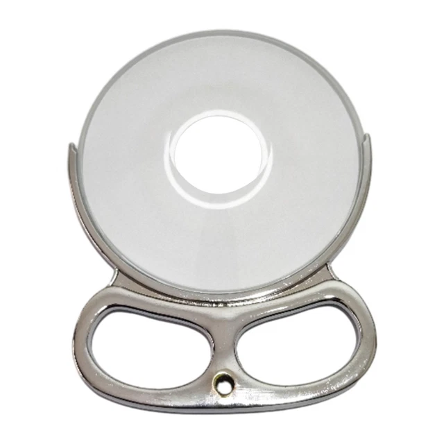 Filtre Kaléidoscope Demi-Cercle Portable 79mm - Prisme Verre Optique Effets Spéciaux Pour Reflex