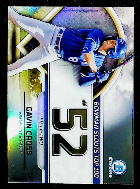 2023 Bowman Scouts Top 100 #BTP-52 Gavin Cross - Kansas City Royals