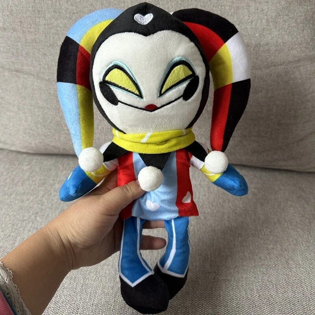 33cm helluva boss fizzarolli plush dolls robo fizz hazbin hotel game