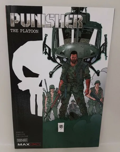 Punisher Platoon (2018) TPB NEW Marvel MAX SC Garth Ennis Goran Parlov