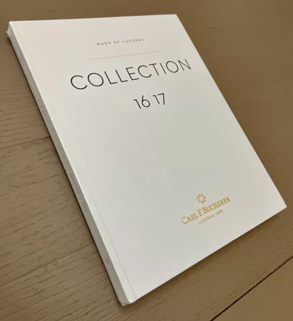 NEW SEALED Carl F Bucherer Watch Store Dealer Book Catalog 2016 2017 RARE