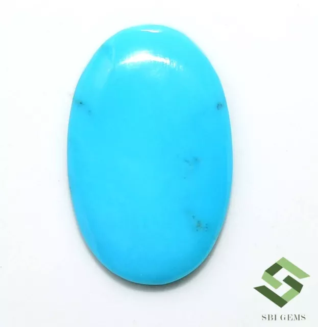 17x11 mm Natural Sleeping Beauty Turquoise Oval Cabochon 4.12 CTS Loose Gemstone