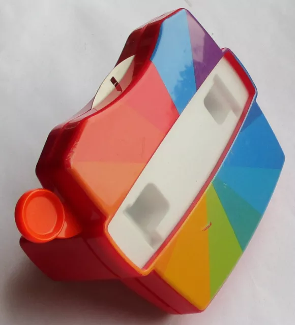 View-Master 3D Bildbetrachter - Rainbow Style + Single Reel Zirkus