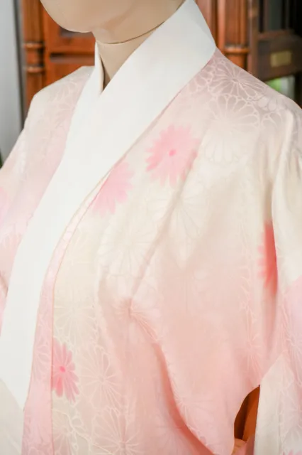 Dear Vanilla Japanese Juban Undergown Women's Kimono Genuine Vintage Mint 4