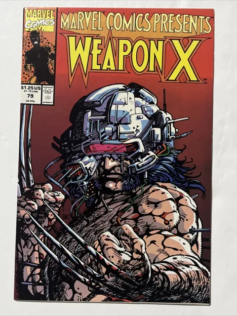 Marvel Comics Presents WEAPON X #79 (Chapter 7), VF, Bag & Board