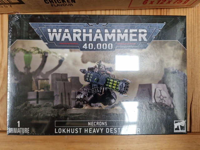 WARHAMMER 40K NECRONS - Lokhust Heavy Destroyer £27.69 - PicClick UK