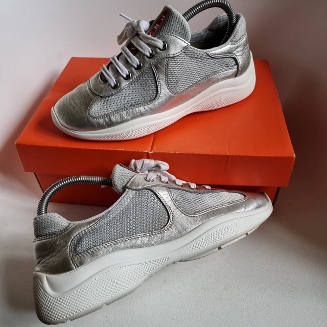 Women's prada americas cup sneakers outlet