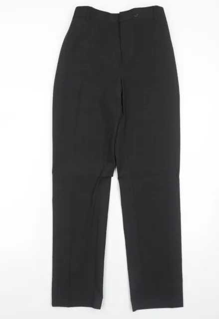 Marks and Spencer Boys Grey Viscose Cargo Trousers Size 15-16 Years Regular Zip