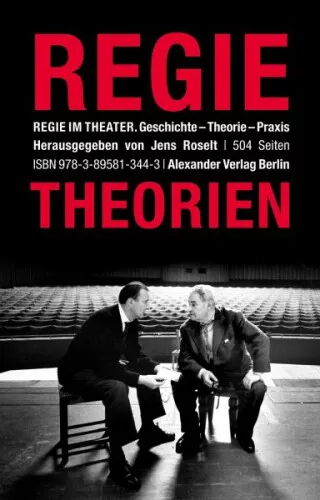 Regietheorien. Regie im Theater|Broschiertes Buch|Deutsch
