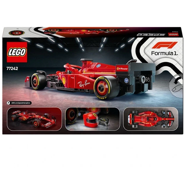 LEGO SPEED CHAMPIONS: Ferrari Sf-24 F1 Race Car (77242) £15.97 ...