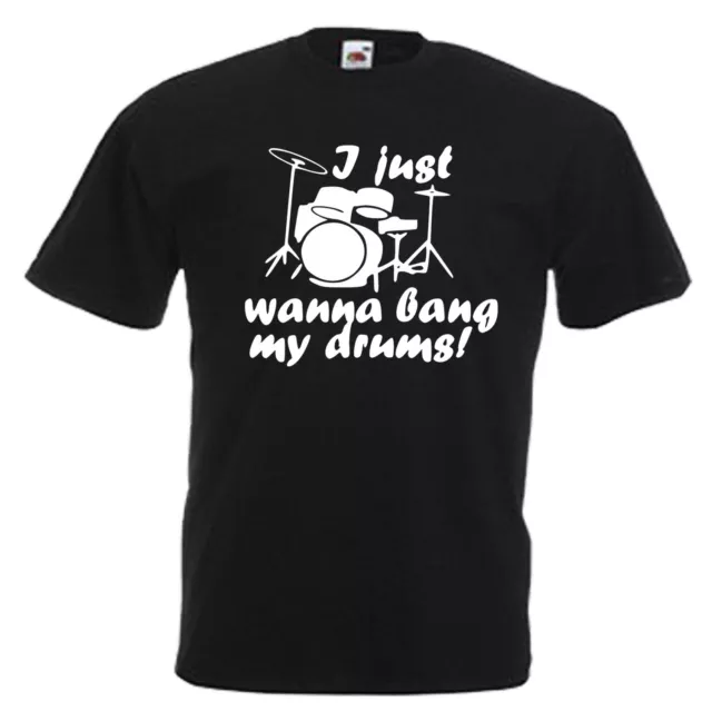 Drummer Drum Kit Adults Mens Adult T Shirt