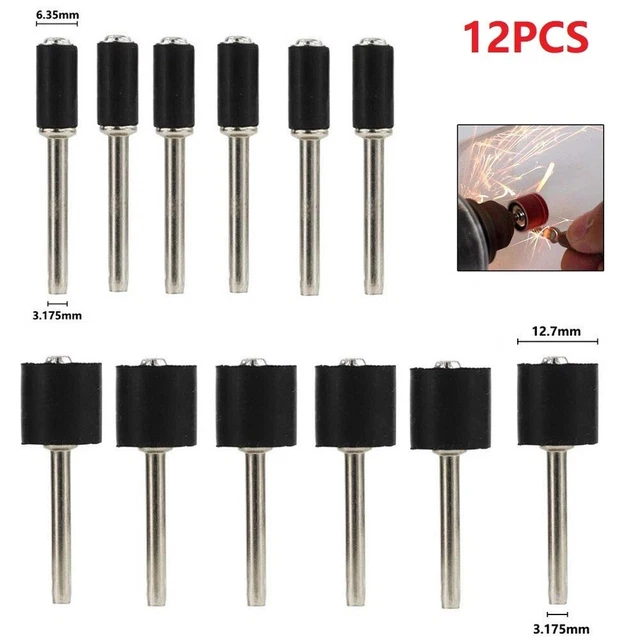 Bielle Sablage Tambours 12.7mm (1/2 ") 12pcs 6.35mm (1/4 ") Qualité