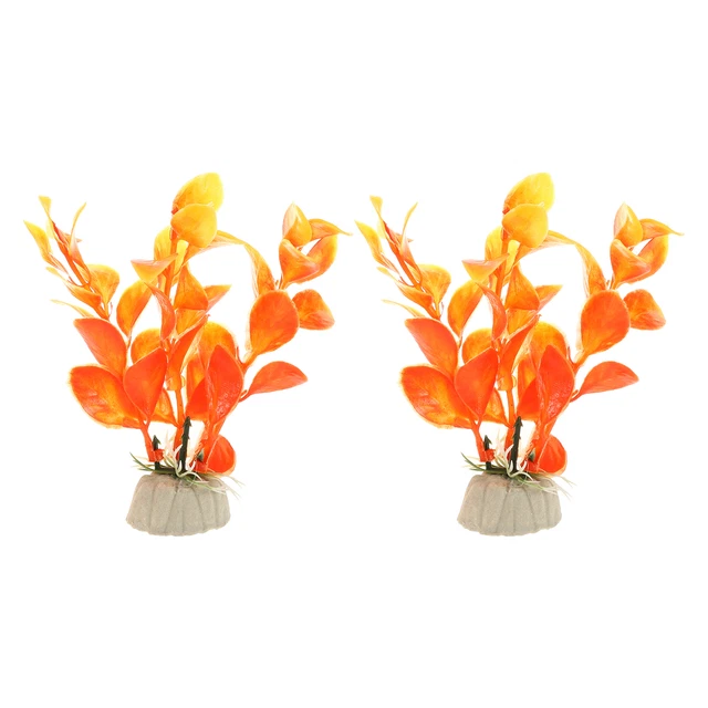 2 Pcs Grass Ball Flower Ball for Fish Tank Landscape Plants Decoration 3.94"