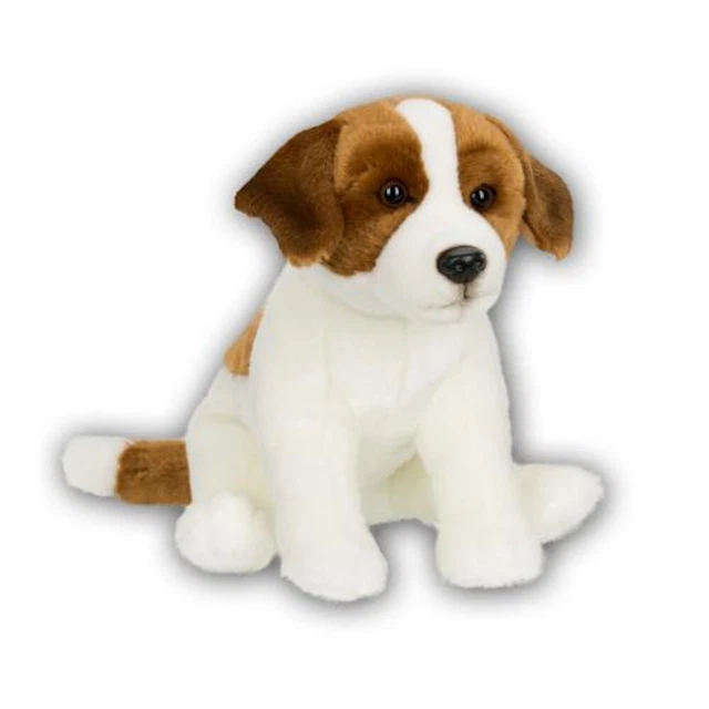 RAPPA Peluche cane jack russell terrier seduto 30 cm