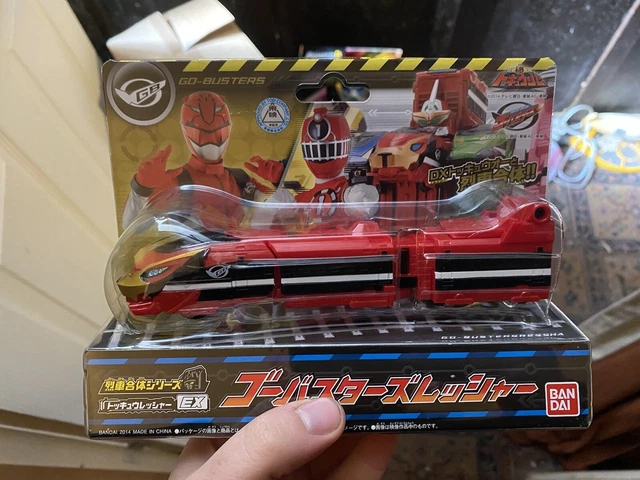 Go Busters Ressha BANDAI RESSHA SENTAI ToQger Train Union Series EX Go-Busters Ressha $27 ...