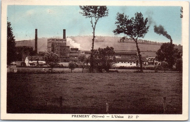58 PREMERY - l'usine, vue d'ensemble