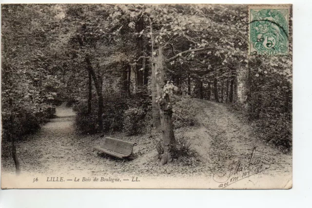LILLE - Nord - CPA 59 - Le Bois de Boulogne