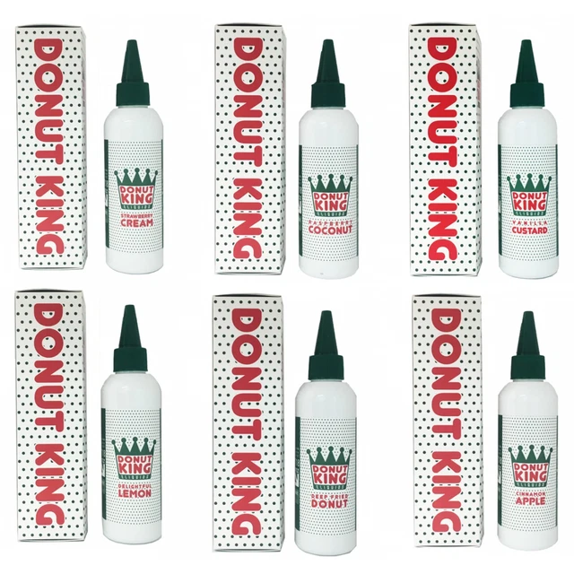DONUT KING PREMIUM Gourmet Vape E Liquid E Juice - All Flavours - 80ml  Bottles! 15.98 - PicClick UK