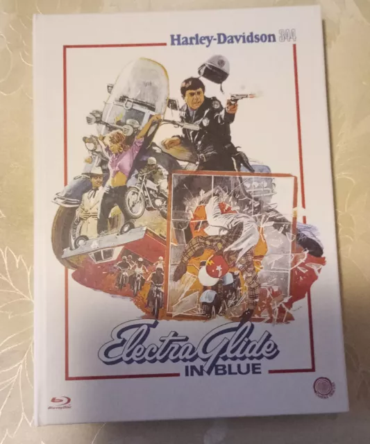 Electra Glide in Blue - Harley Davidson 344 Blu-ray Limitiertes Mediabook Uncut