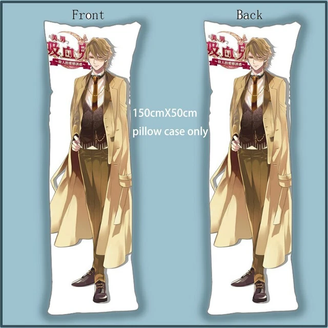 ANIME DAKIMAKURA BODY Pillow Case Ikemen Vampire Isaac Newton cover