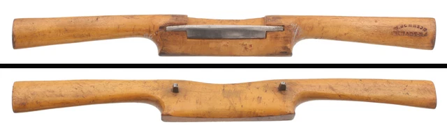 Extra Clean Robt. Wm. Johnson Boxwood Spokeshavee - 1 1/2"" Cut - mjdtoolparts