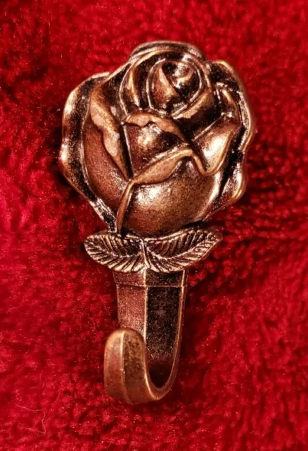 Metal Rose Wall Light Duty Wall Hanger / Drywall Hook