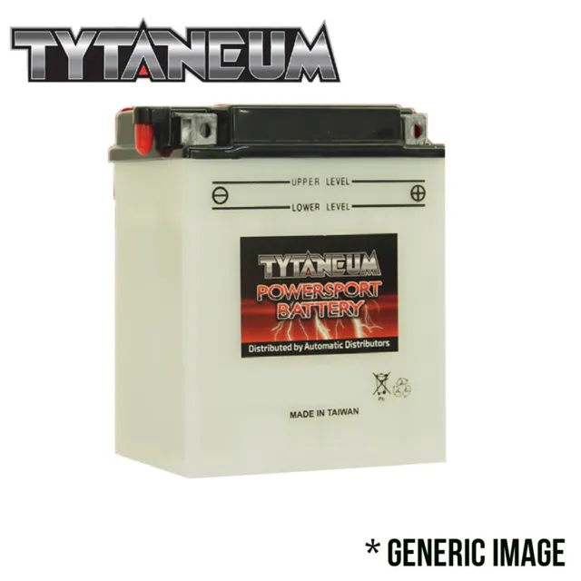 TYTANEUM Conventional Flooded Battery With Acid Pack YB30L-B