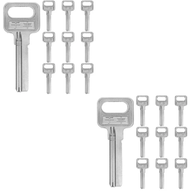 chiave porta garage 20 pz chiave vuota chiave destra serratura accessori